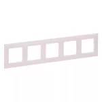 LEGRAND 863295 Niloé Step 5-ös keret, púder rózsaszín