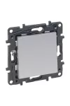 LEGRAND 863309 Niloé Step egypólusú nyomó, 6A, alumínium