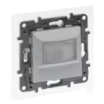   LEGRAND 863350A Niloé Step IP44 mozgásérzékelős kapcsoló 3 - 250 W, 120°, 2-vezetékes, alumínium