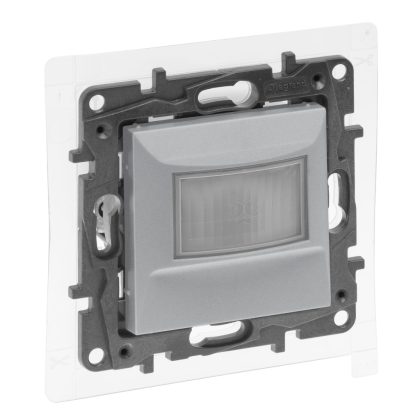   LEGRAND 863350A Niloé Step IP44 mozgásérzékelős kapcsoló 3 - 250 W, 120°, 2-vezetékes, alumínium