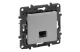 LEGRAND 863359 Niloé Step RJ45 Cat.5E UTP aljzat, alumínium