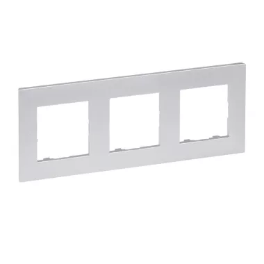 LEGRAND 863393 Niloé Step 3-as keret, alumínium