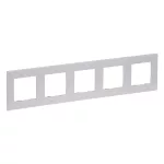 LEGRAND 863395 Niloé Step 5-ös keret, alumínium