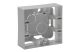 LEGRAND 863397 Niloé Step egyes kiemelődoboz, alumínium
