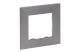 LEGRAND 863491 Niloé Step 1-es keret, grafit szürke