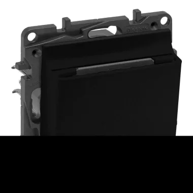 LEGRAND 863547 Niloé Step elektronikus hotelkártya-kapcsoló, fekete