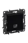 LEGRAND 863555 Niloé Step 1xRJ11 csatlakozóaljzat, fekete