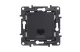 LEGRAND 863563 Niloé Step RJ45 Cat.6 UTP aljzat, fekete