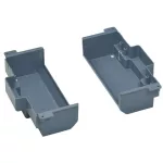   LEGRAND 88026 Műanyag doboz elektromos szigeteléshez, 8 (2x4) modulos vertikális padlódobozhoz, álpadlóba építéshez, 2db