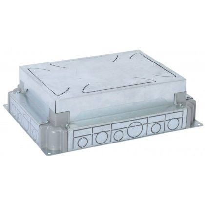   LEGRAND 88090 Süllyesztett doboz betonba, állítható magasságú, 65-90mm betonba, 8/12 modulos padlódobozhoz