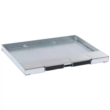 LEGRAND 88104 Stainless steel cover for 12/18 modular flangeless floor box, max. With 15mm cover