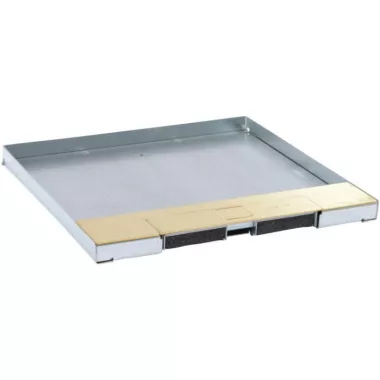 LEGRAND 88106 Brass cover for 8/12 modular flangeless floor box, max. With 15mm cover