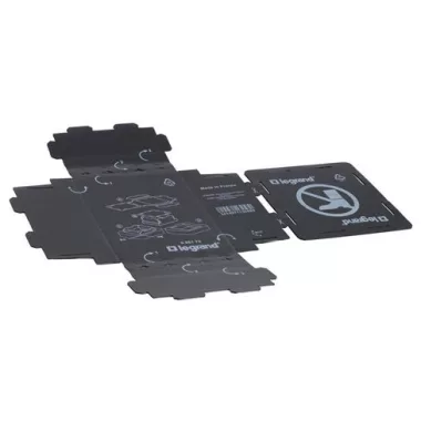 LEGRAND 88170 Süllyesztődoboz betonpadlóba 12 modulos padlódobozhoz, műanyag