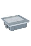 LEGRAND 88171 Floor box with plastic cover, horizontal mounting, 12 modules