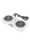 LEGRAND EC2VW Evoline tetőventilátor+termosztát készlet 2 ventillátoros fali szekrényhez LEGRAND EC2VW Evoline tetőventilátor+termosztát készlet 2 ventillátoros fali szekrényhez