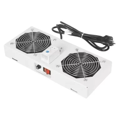 LEGRAND EC2VW Evoline tetőventilátor+termosztát készlet 2 ventillátoros fali szekrényhez
