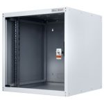   LEGRAND EVO12U6045 network rack cabinet, 19'' 12U WIND: 600 DEPTH: 450 CORE: 626 gray one-piece, glass door ready-assembled MAX: 65 kg Evoline