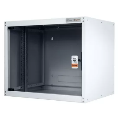 LEGRAND EVO42U8010FP hálózati rackszekrény, 19'' 42U SZÉL: 800 MÉLY: 1000 MAG: 1894 szürke szimpla tömör fém ajtó / kidönthető hátlap MAX: 1000 kg Evoline/Estap