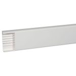 LEGRAND 010469 Univerzális DLP kábelcsatorna, 195 x 50 mm, 180 mm-es hajlékony fedéllel, válaszfal nélkül, 2 m, fehér