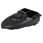   Leziter LEH-O-B-G0 Etetőhajó oldalkidobós dupla etető rekeszes fekete