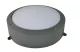 TRACON LFV40NW Védett fali LED lámpatest, porszórt, szürke 100-240 VAC, 40 W, 3000 lm, D=276 mm, 4000 K, IP65, EEI=G