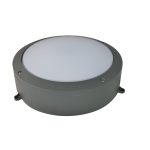  TRACON LFV60NW Védett fali LED lámpatest, porszórt, szürke 100-240 VAC, 60 W, 4200 lm, D=320 mm, 4000 K, IP65, EEI=G