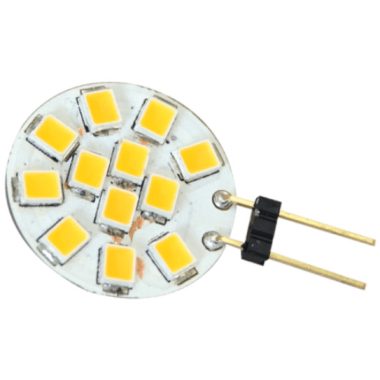 TRACON LG4K2NW LED fényforrás 12 VAC/DC, 2 W, 4000 K, G4, 140 lm, 180°, EEI=A+