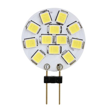   TRACON LG4K2W LED fényforrás 12 VAC/DC, 2 W, 2700 K, G4, 140 lm, 180°, EEI=G