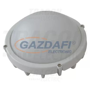 TRACON LHLK8W Fém LED hajólámpa, kerek, fehér 220-240V AC,8W, 4000K, IP65, 640lm, EEI=A