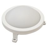 TRACON LHLMK12NW Műanyag házas LED hajólámpa, kerek forma 230 V, 50 Hz, 12 W, 840 lm, 4000