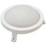 TRACON LHLMK6NW Műanyag házas LED hajólámpa, kerek forma 230 V, 50 Hz, 6 W, 420 lm, 4000 K, IP54, EEI=G