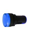 S&G LED-es jelzőlámpa, kék, 22mm, 230V