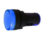 S&G LED-es jelzőlámpa, kék, 22mm, 230V