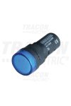 TRACON LJL16-AC230B LED-es jelzőlámpa, kék 230V AC, d=16mm