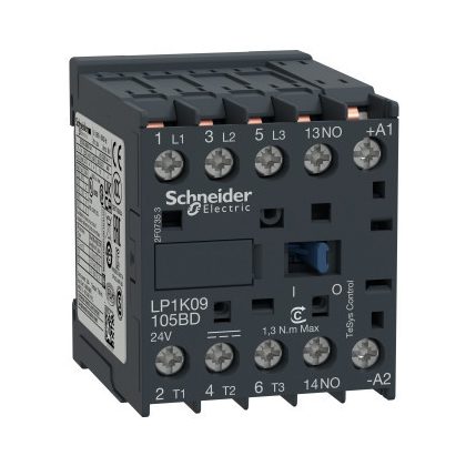 SCHNEIDER LP1K09105BD Mágneskapcsoló 3P, 9A