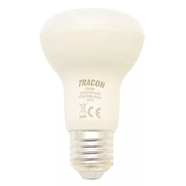 Bec Led reflector TRACON LR639W LED 230 V, 50 Hz, E27, 9 W, 638 lm, 2700 K, 120°, EEI=A+