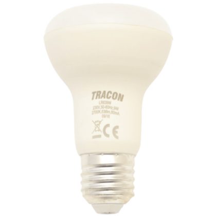   TRACON LR639W LED reflector lamp 230 V, 50 Hz, E27, 9 W, 638 lm, 2700 K, 120 °, EEI = A +