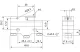 TRACON LS15GW21-B Helyzetkapcsoló, rugószáras 1xCO, 2A/230V AC-15, 0,3A/250V DC-13, 17mm, IP00