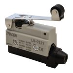   TRACON LS7121 Helyzetkapcsoló, rugószáras-görgős 1xCO, 2A/230V AC-15, 0,3A/250V DC-13, 65mm, IP40