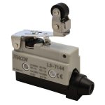   TRACON LS7144 Helyzetkapcsoló, rugószáras-csuklógörgő 1xCO, 2A/230V AC-15, 0,3A/250V DC-13, 47mm, IP40