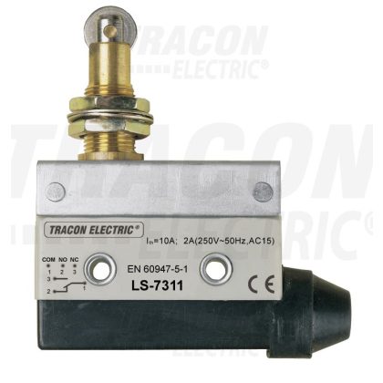   TRACON LS7311 Helyzetkapcsoló, görgős 1×CO, 2A/230V AC, IP40