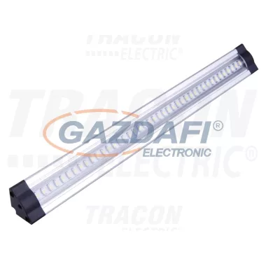 TRACON LSBS5WW Sorolható LED bútorvilágító, háromszög kivitel 12 VDC, 5 W, 420 lm, 3000 K, 72×SMD3528, EEI=A