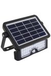 TRACON LSFL5W Napelemes LED fényvető mozgásérzékelővel 5 W, 4000 K, 500 lm, IP65, 3,7 V 2×