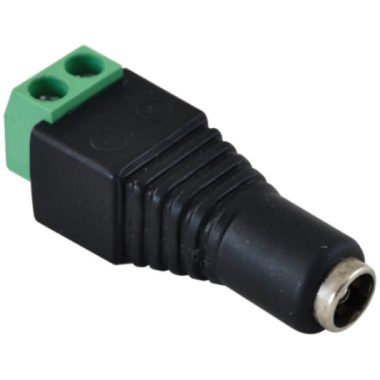 TRACON LSZJF55 Jack / screw connection sleeve for LED installations 5.5 mm