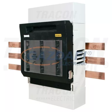 TRACON LTL3-3-9-60-AU Biztosítós szakaszolókapcsoló, gyűjtősínre, alsó kábelbevezetés
