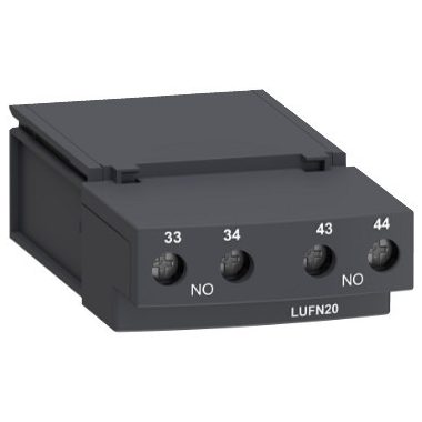 SCHNEIDER LUFN20 Segédérintkező funkciómodul helyére, NO+NO