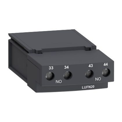 SCHNEIDER LUFN20 Segédérintkező funkciómodul helyére, NO+NO