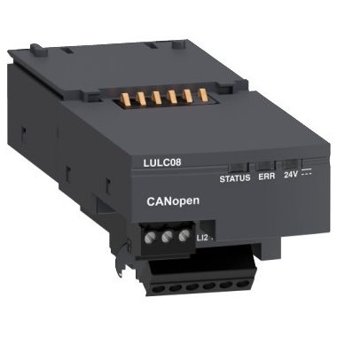 SCHNEIDER LULC08 CANopen kommunikációs modul Tesys U-hoz