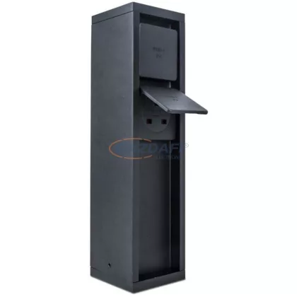 LUTEC 9702201012 MAINS Kerti energiaoszlop IP54 max 3500W LUTEC 9702201012 MAINS Kerti energiaoszlop IP54 max 3500W