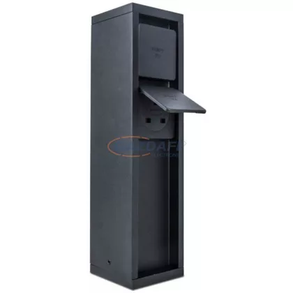 LUTEC 9702202012 MAINS Kerti energiaoszlop IP54, max 3500W LUTEC 9702202012 MAINS Kerti energiaoszlop IP54, max 3500W